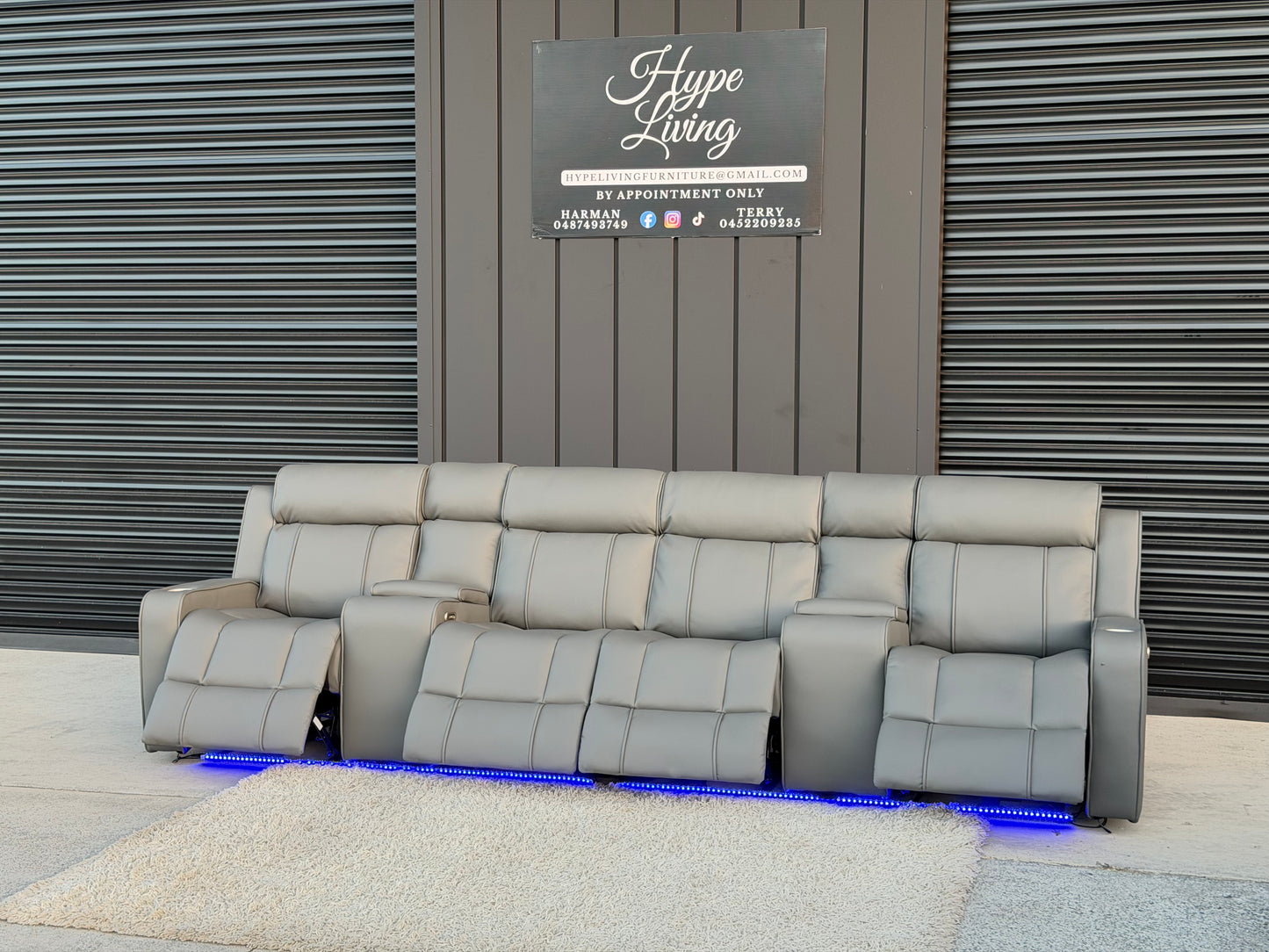 ROXY ELECTRIC THEATRE RECLINER SET