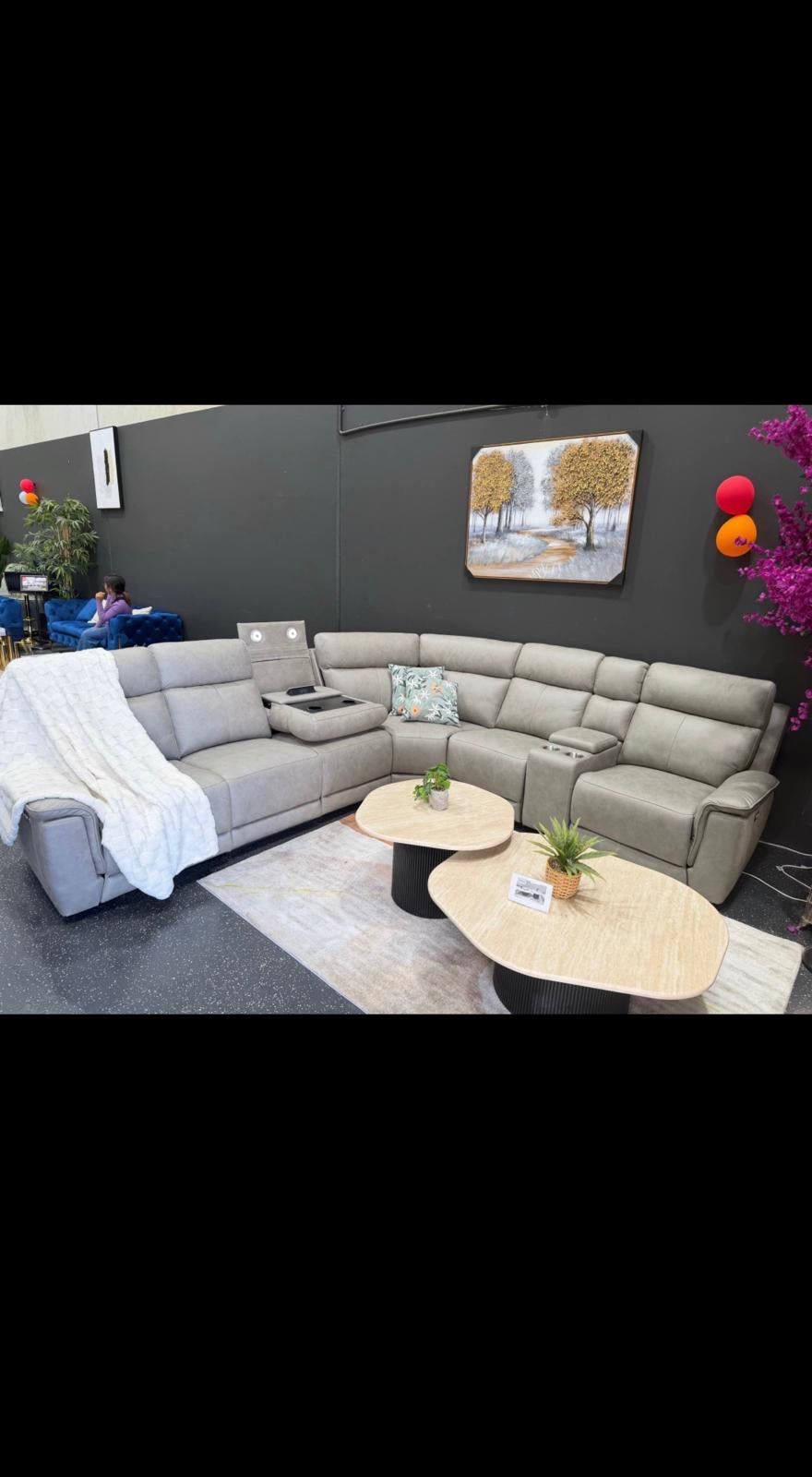 HIWA 6 Seater Corner Suite