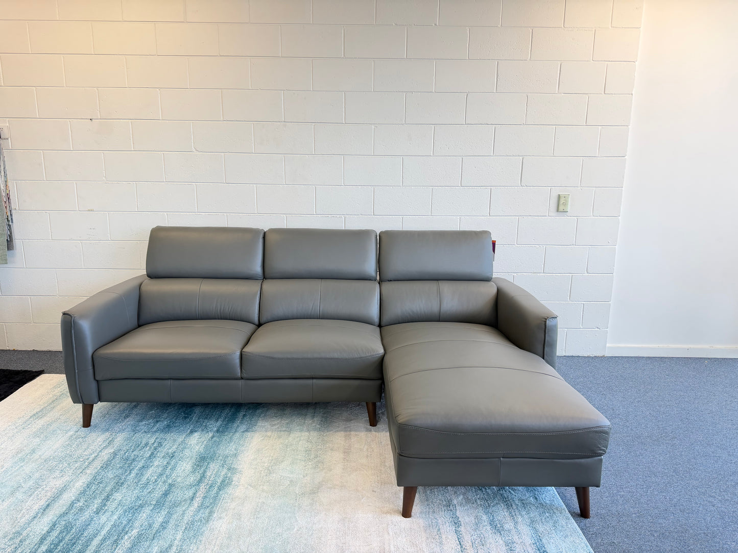 MODENA Leather Corner Sofa