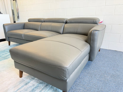 MODENA Leather Corner Sofa