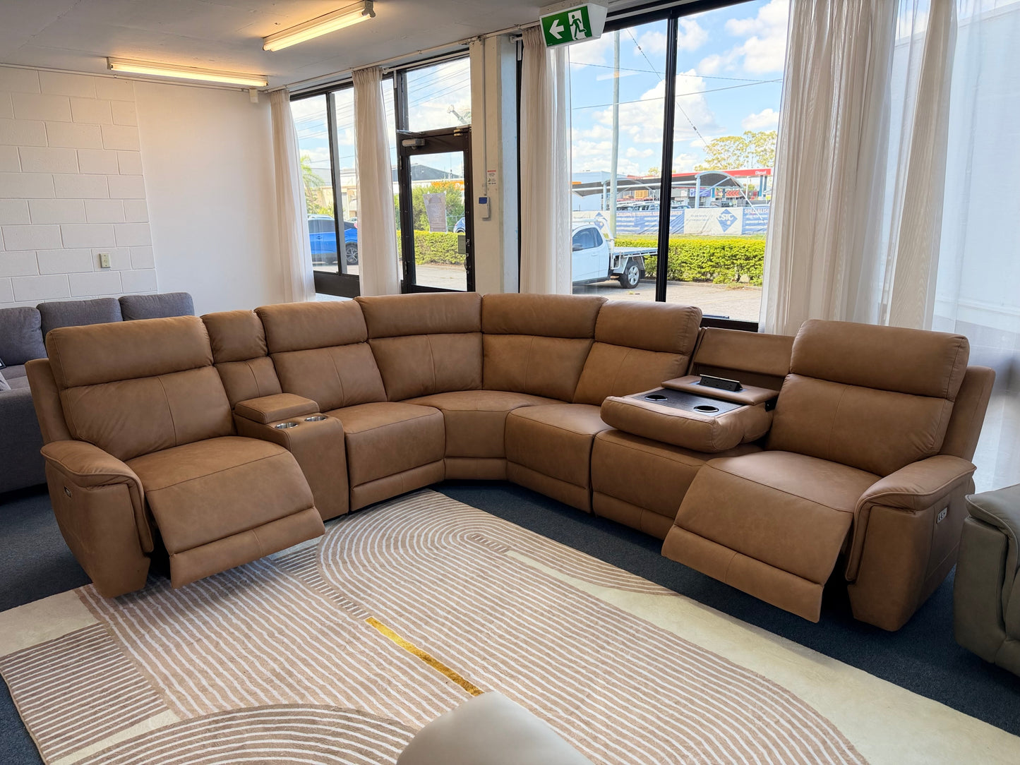 HIWA 6 Seater Corner Suite