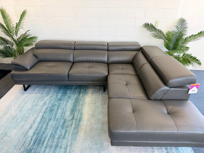 CHANDLER Leather Corner Sofa