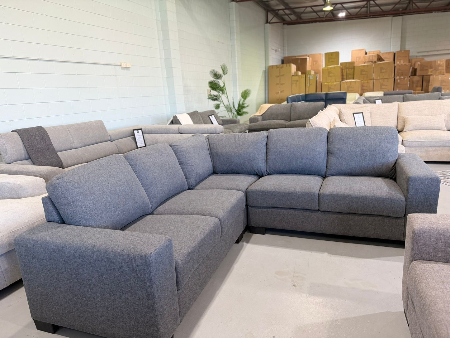 DUPE L Shape Sofa
