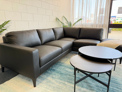 ELISE Leather Corner Sofa