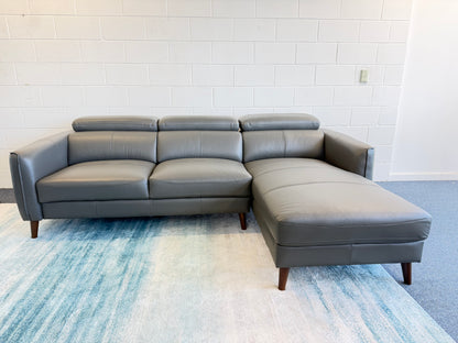MODENA Leather Corner Sofa