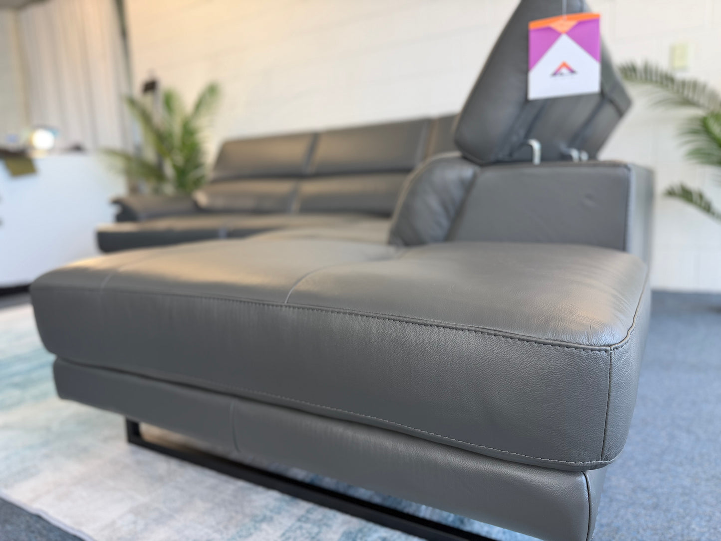 CHANDLER Leather Corner Sofa