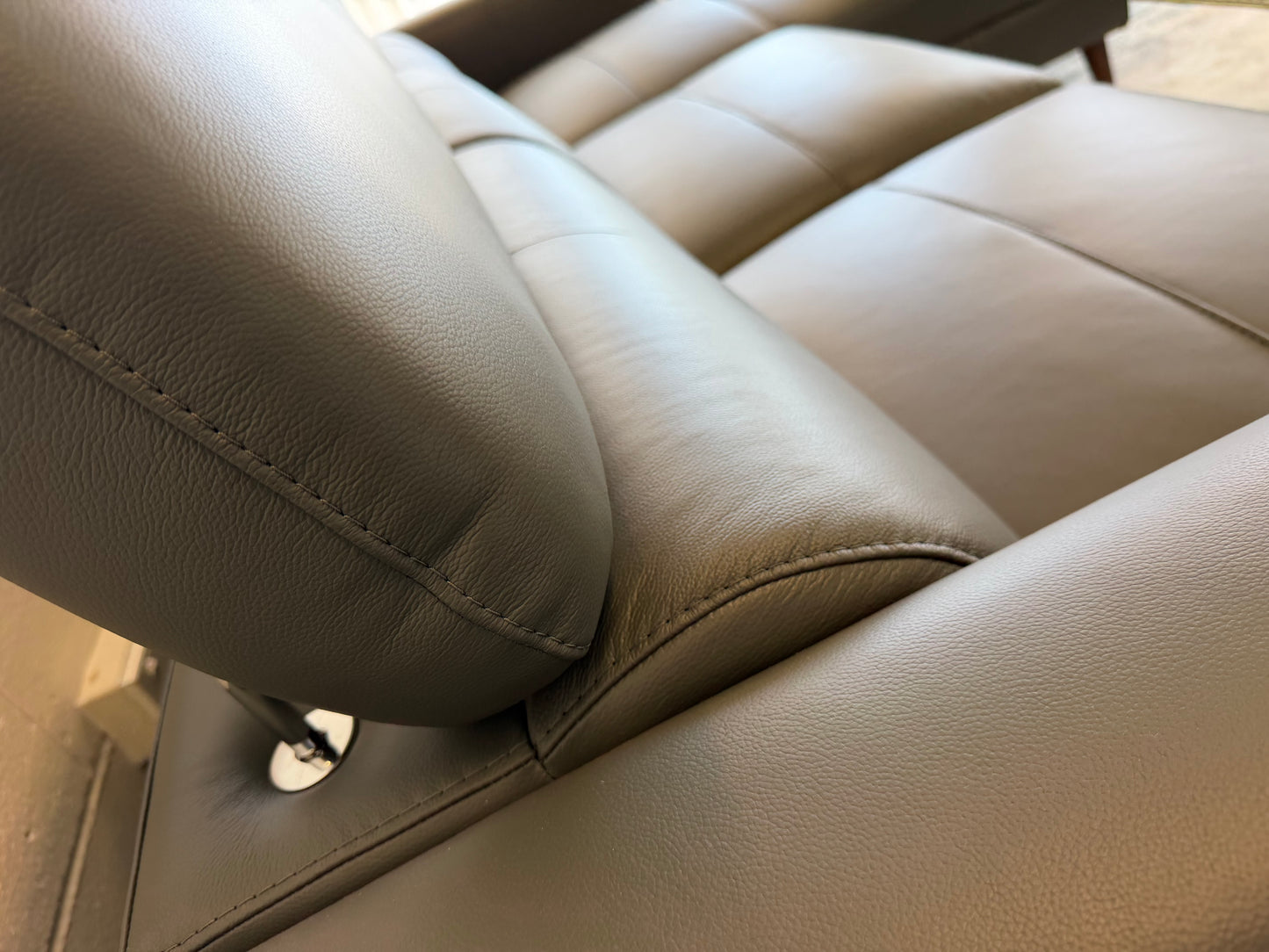 MODENA Leather Corner Sofa