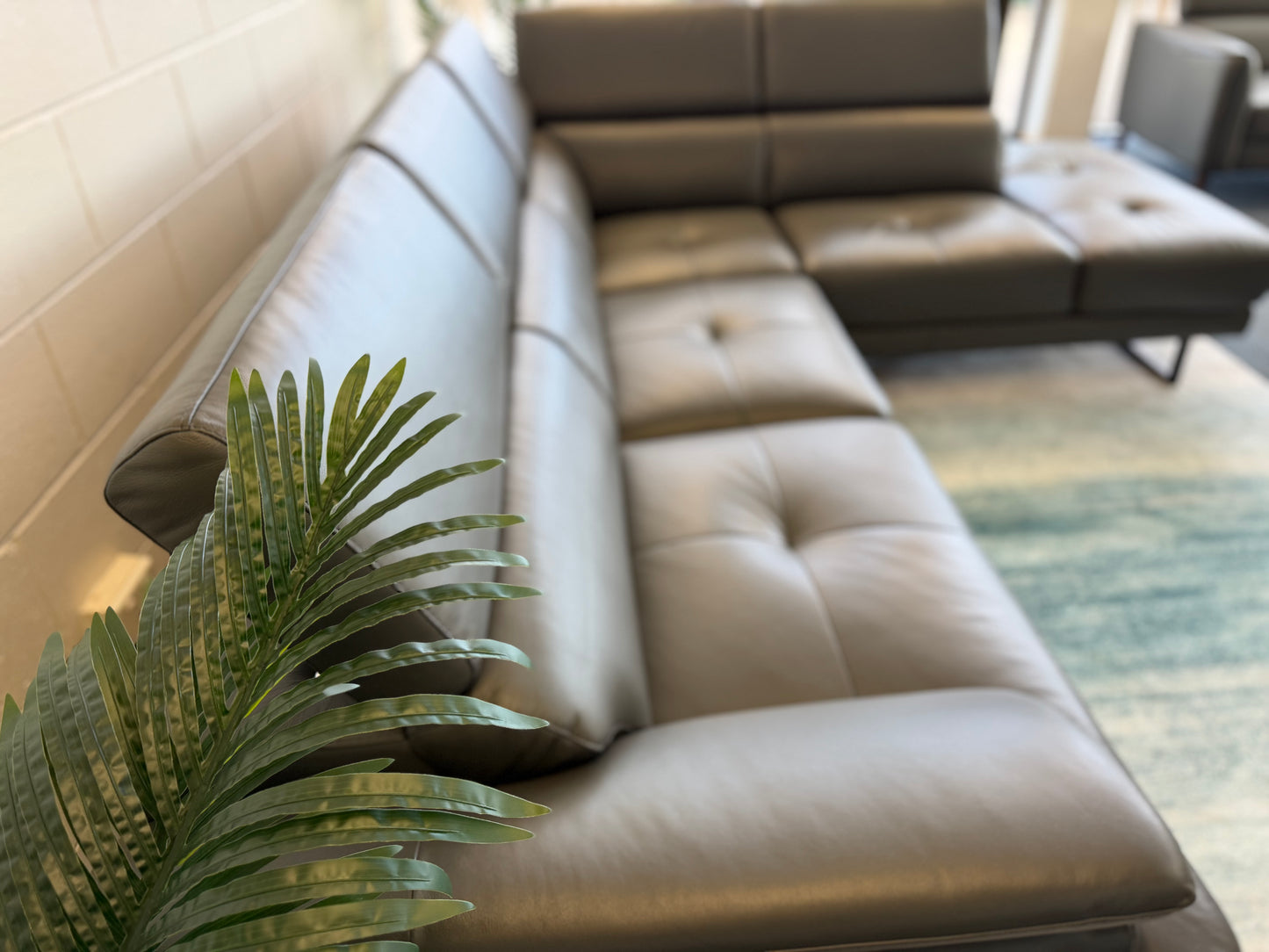 CHANDLER Leather Corner Sofa