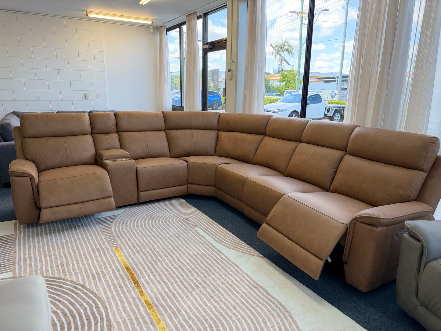 HIWA 6 Seater Corner Suite