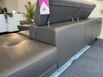 CHANDLER Leather Corner Sofa