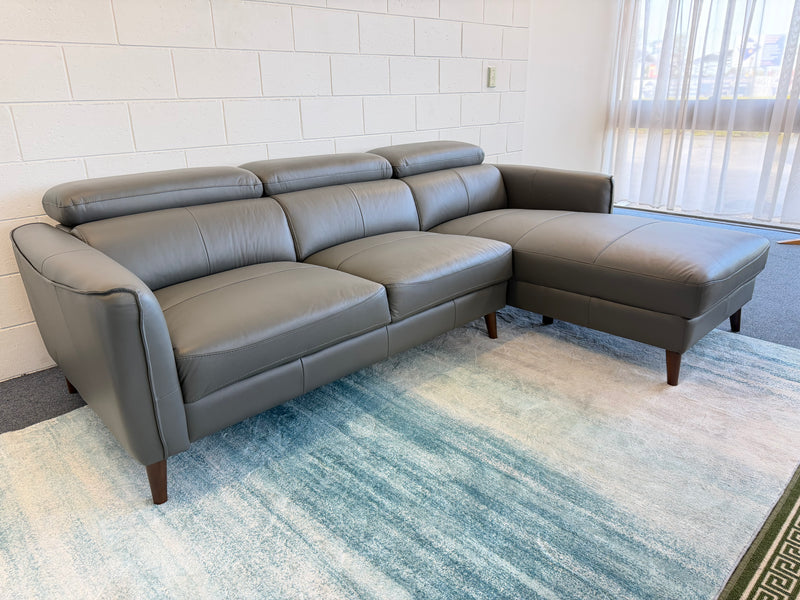MODENA Genuine Leather Corner Sofa