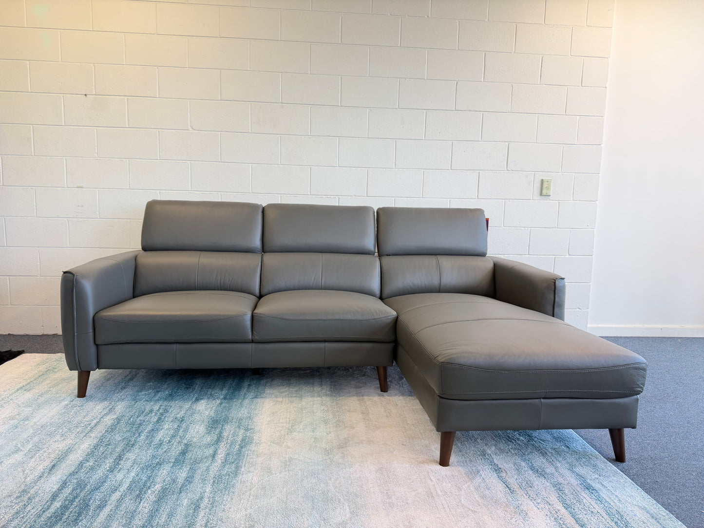 MODENA Leather Corner Sofa