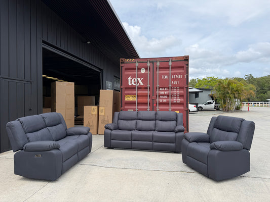 HARLEY 6 Seater Electric Recliner Suite