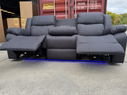 HARLEY 6 Seater Electric Recliner Suite