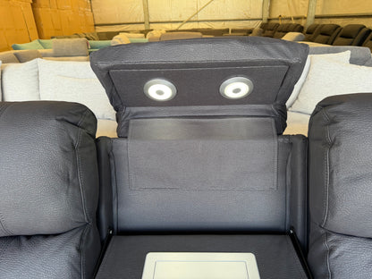 HARLEY 6 Seater Manual Recliner Suite