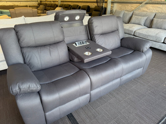 HARLEY 6 Seater Manual Recliner Suite
