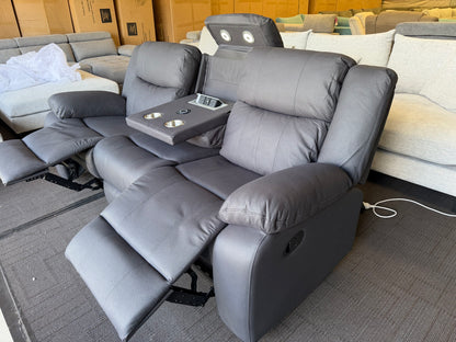 HARLEY 6 Seater Manual Recliner Suite
