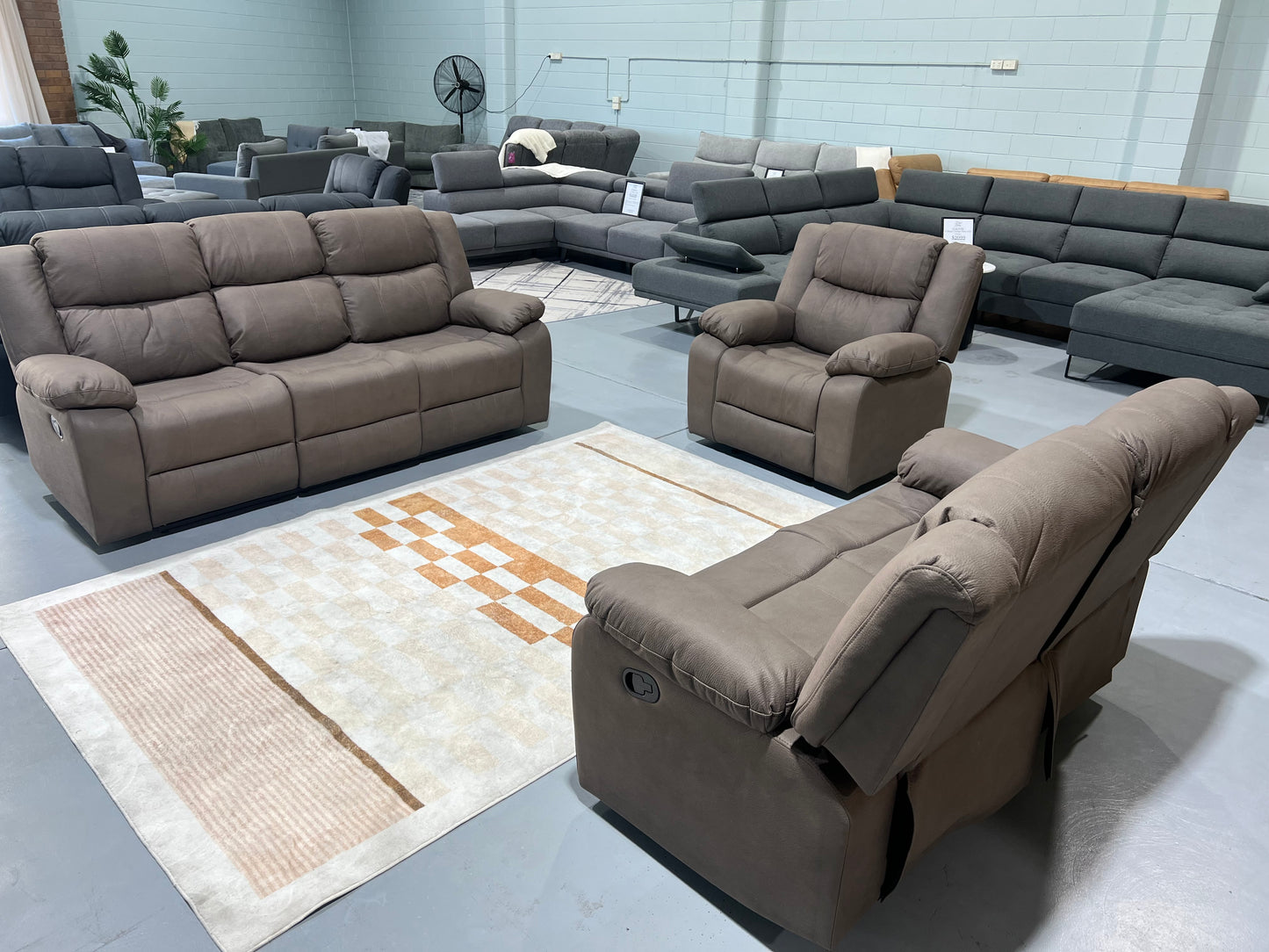 JASON 3+1+1 Manual Recliner Set