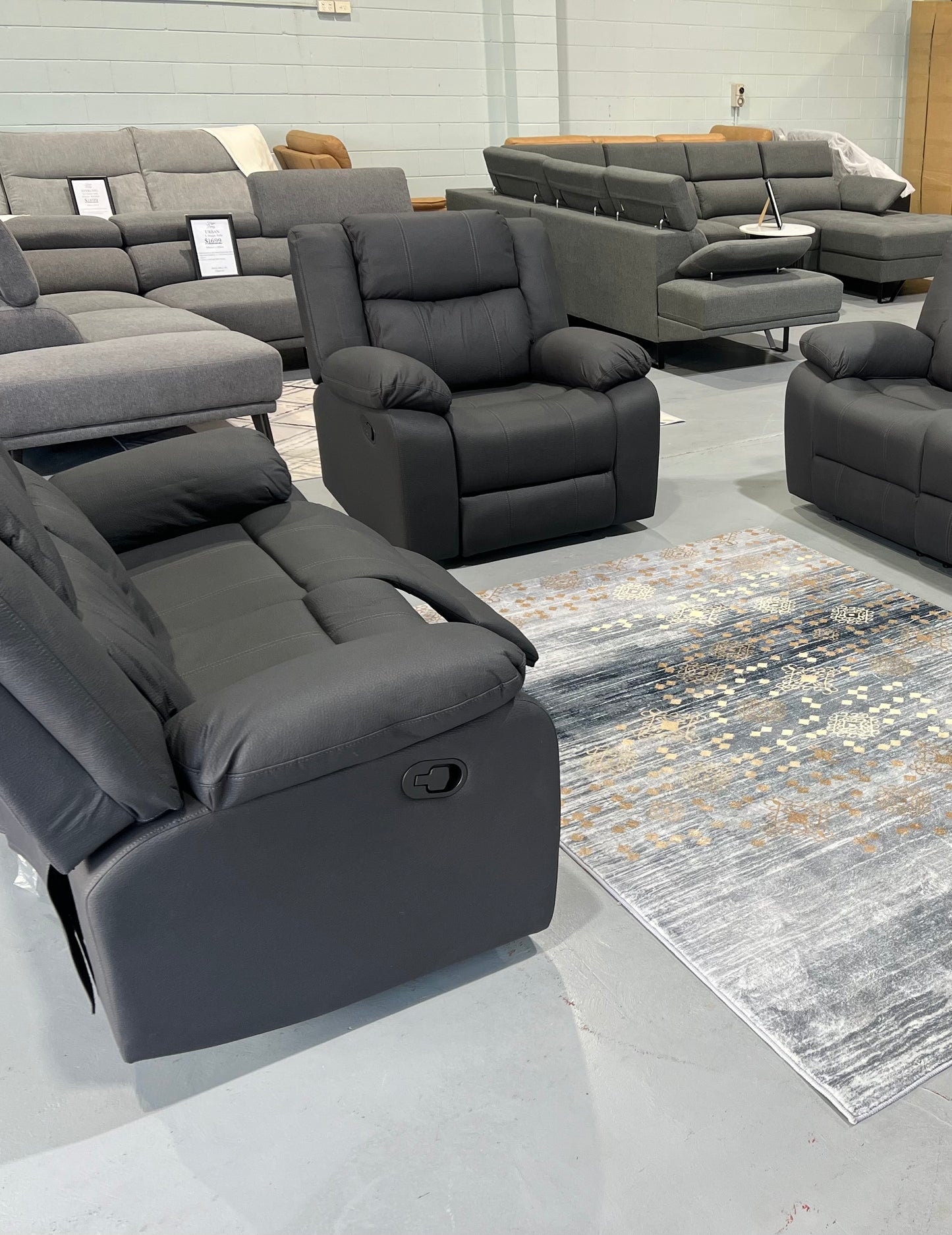 JASON 3+1+1 Manual Recliner Set