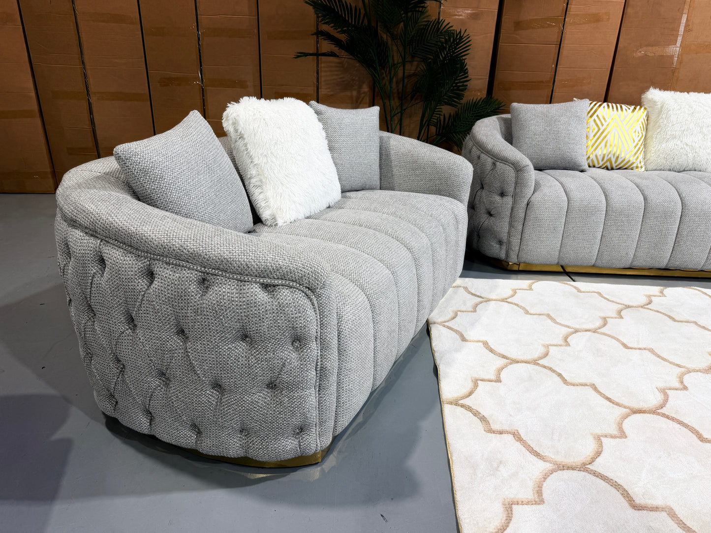 NORA 6 Seater Fabric Set