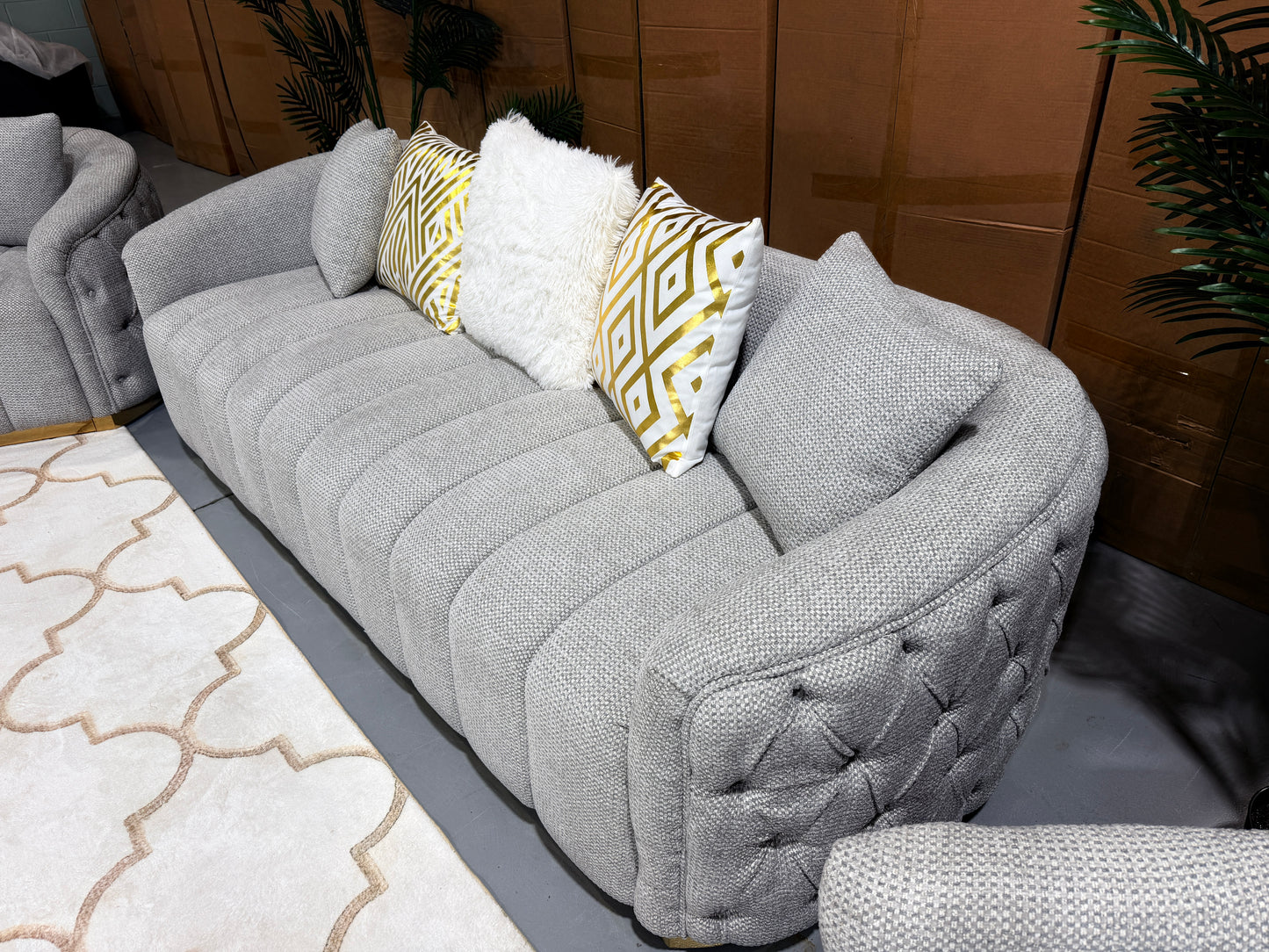 NORA 6 Seater Fabric Set