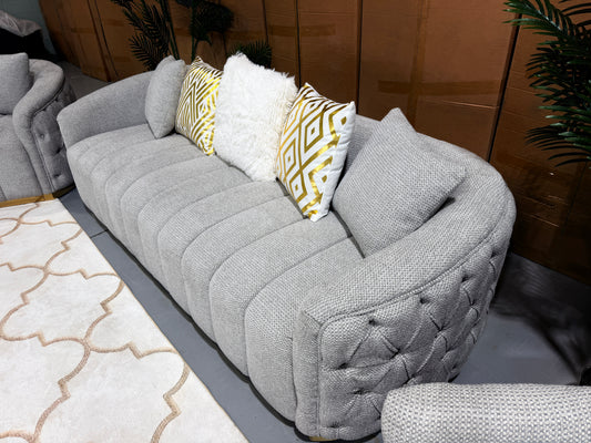 NORA 6 seater fabric lounge set, view 2
