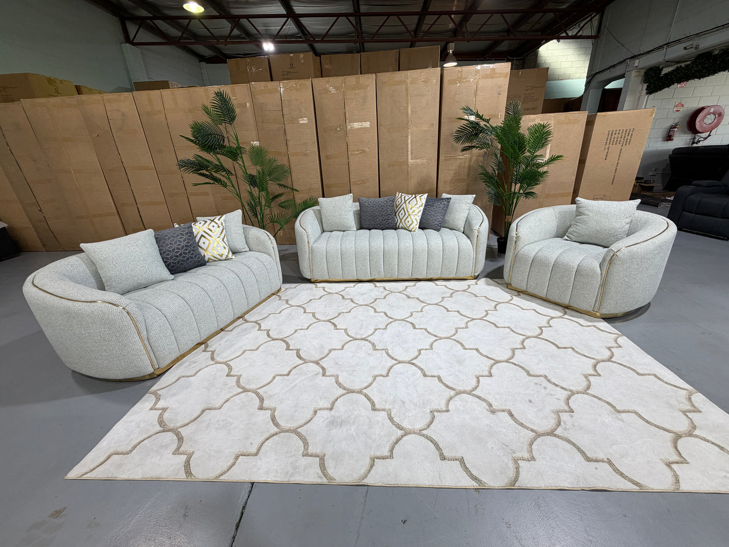 MONACO 3+2+1 Seater Sofa Set
