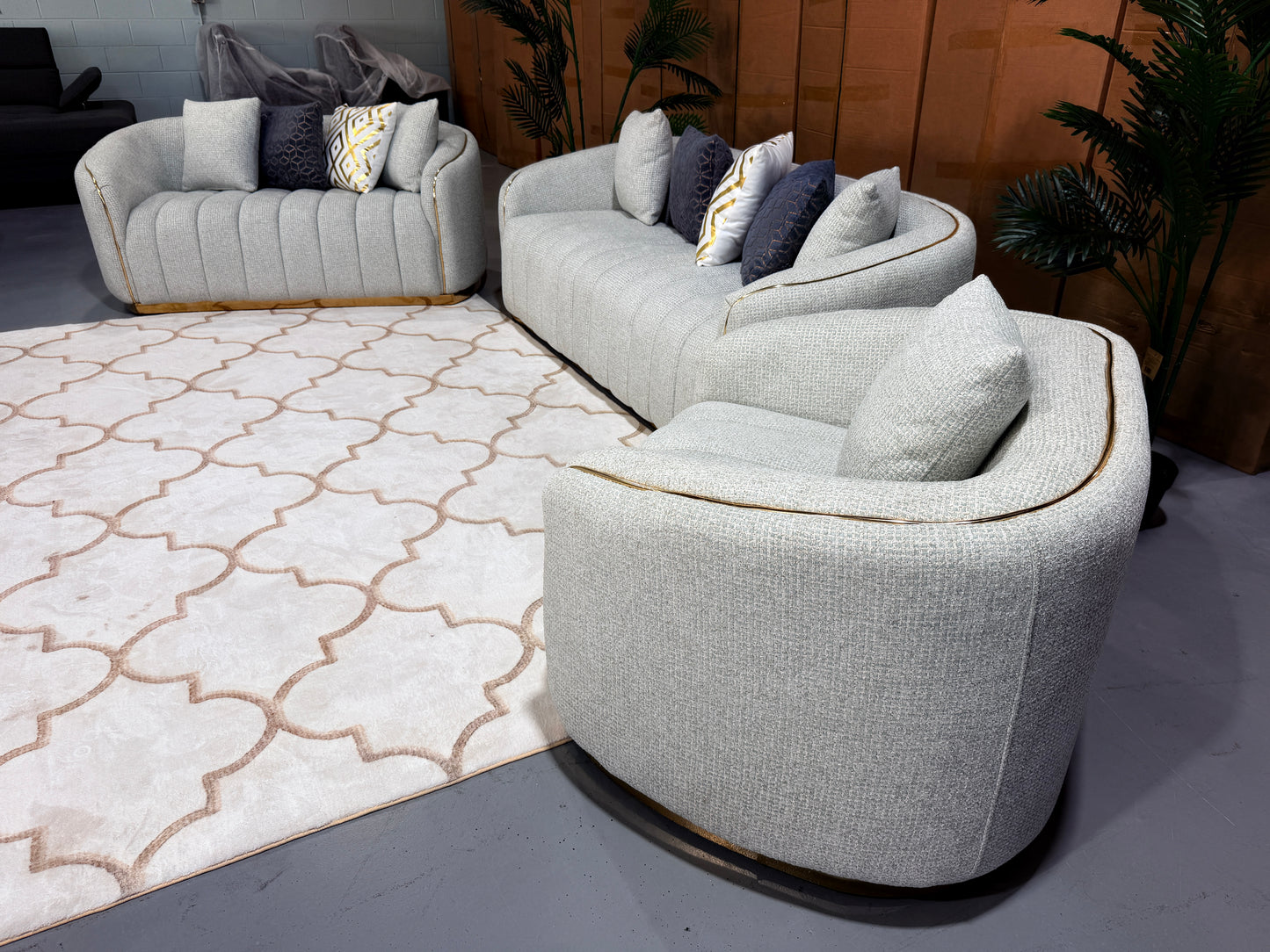 MONACO 3+2+1 Seater Sofa Set