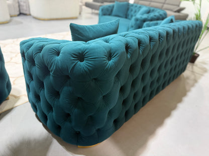 SYDNEY 6 Seater Velvet Set
