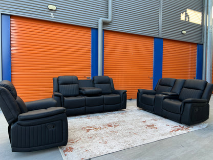 HENNESSY Manual Recliner Suite