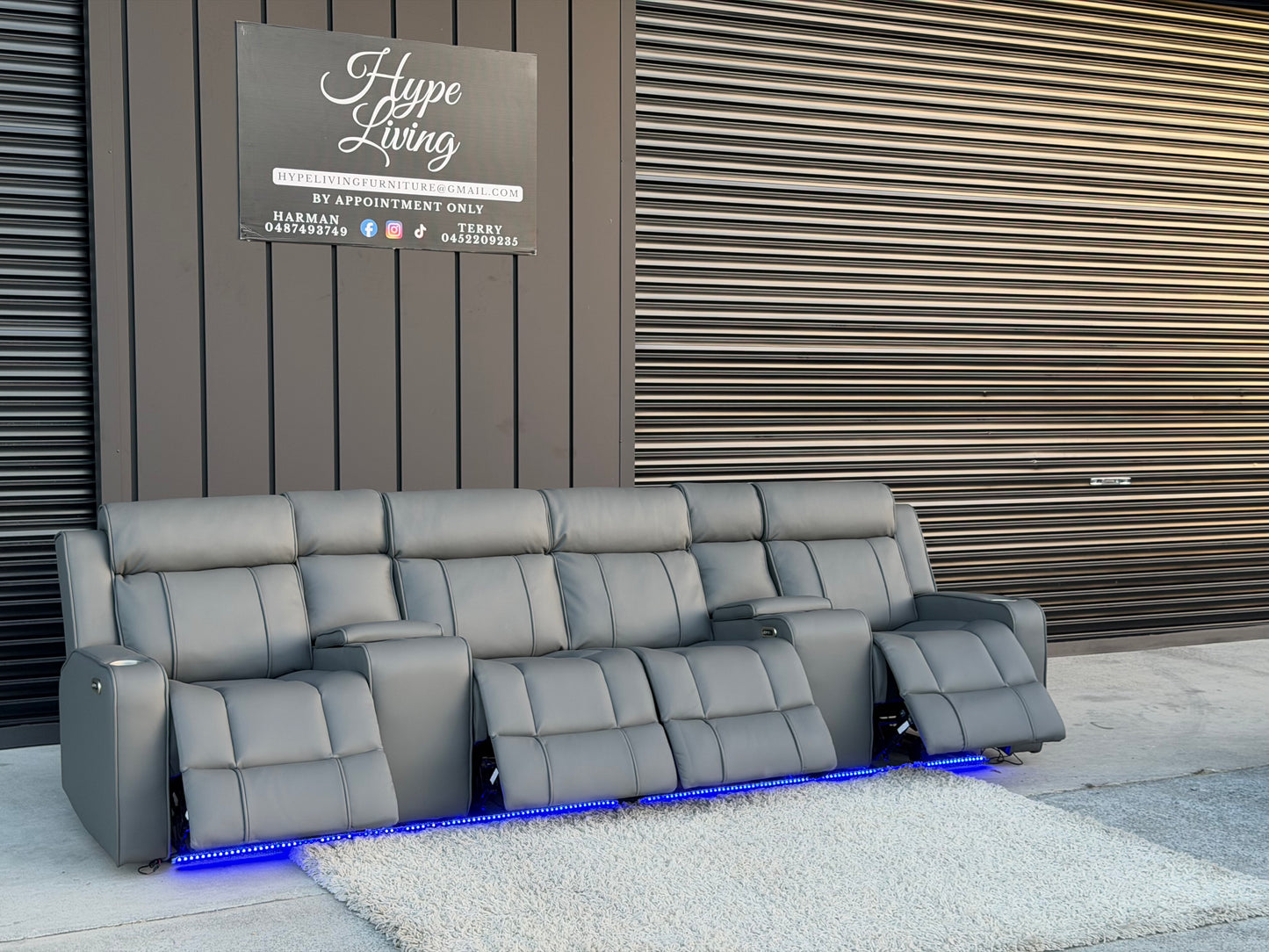 ROXY ELECTRIC THEATRE RECLINER SET