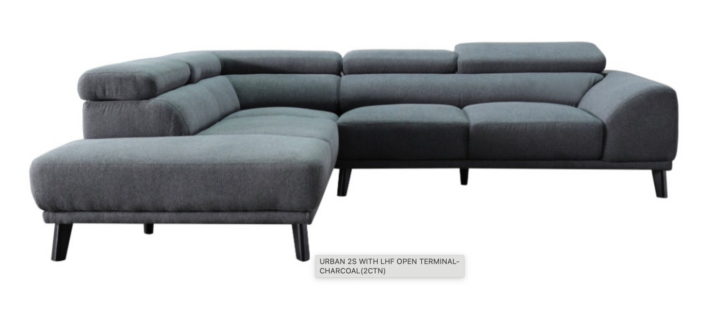 ASTON L Shape Corner Suite with Chaise