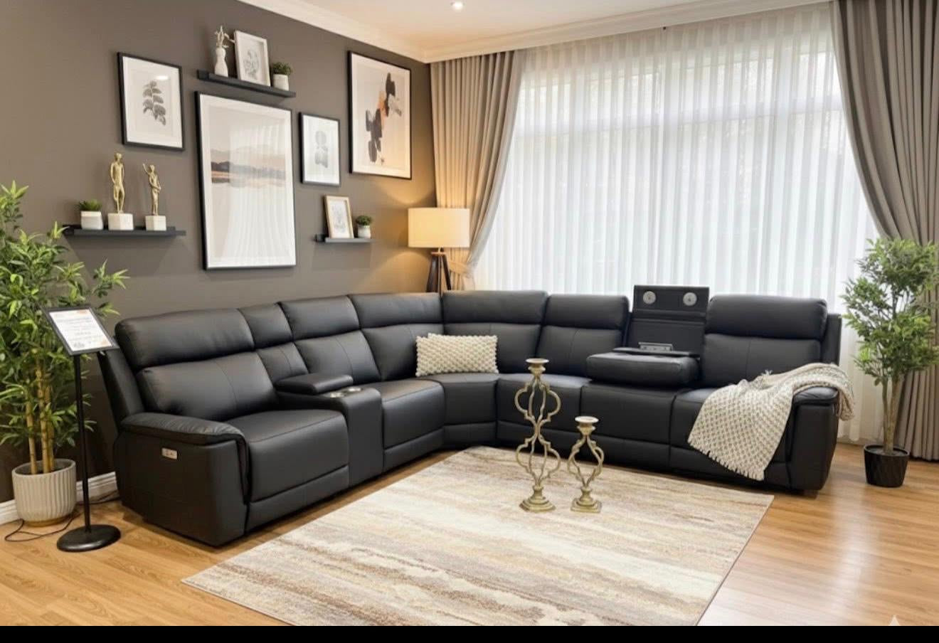 HIWA 6 Seater Corner Suite