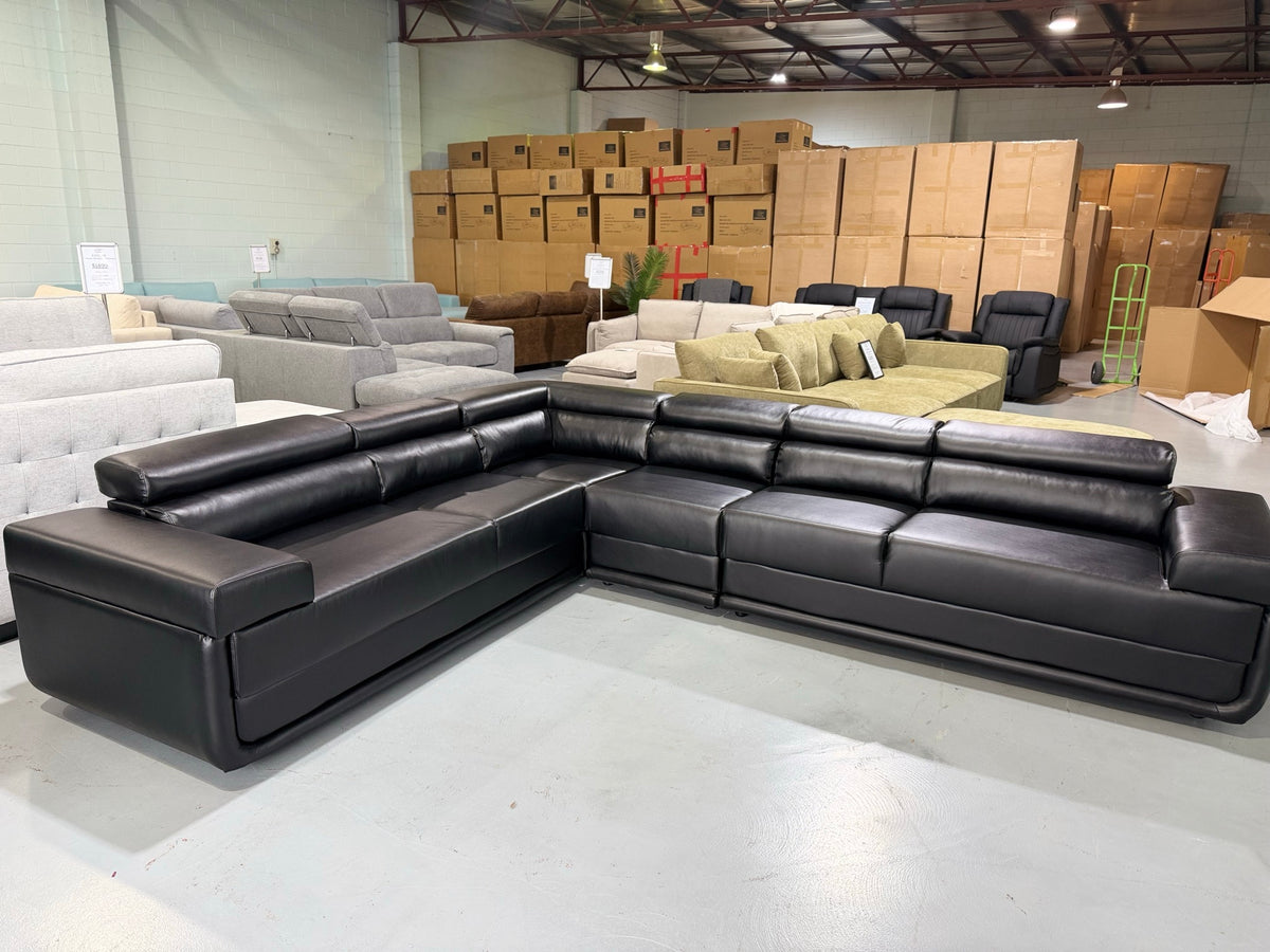 BETTY corner sofa in warehouse