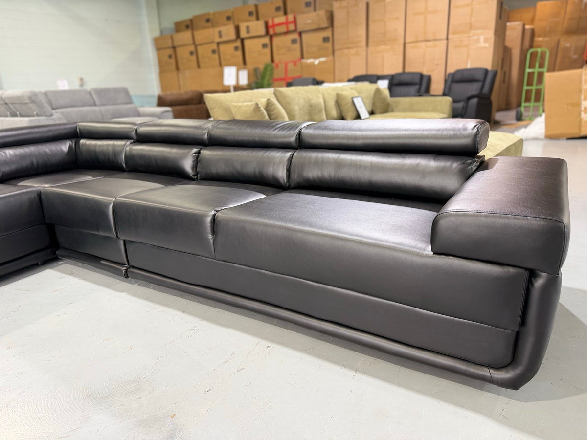 BETTY corner sofa headrest mechanism