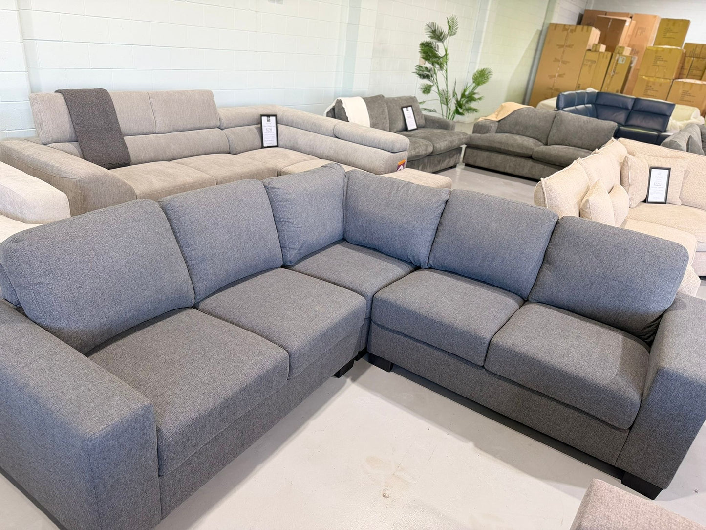DUPE L Shape Sofa