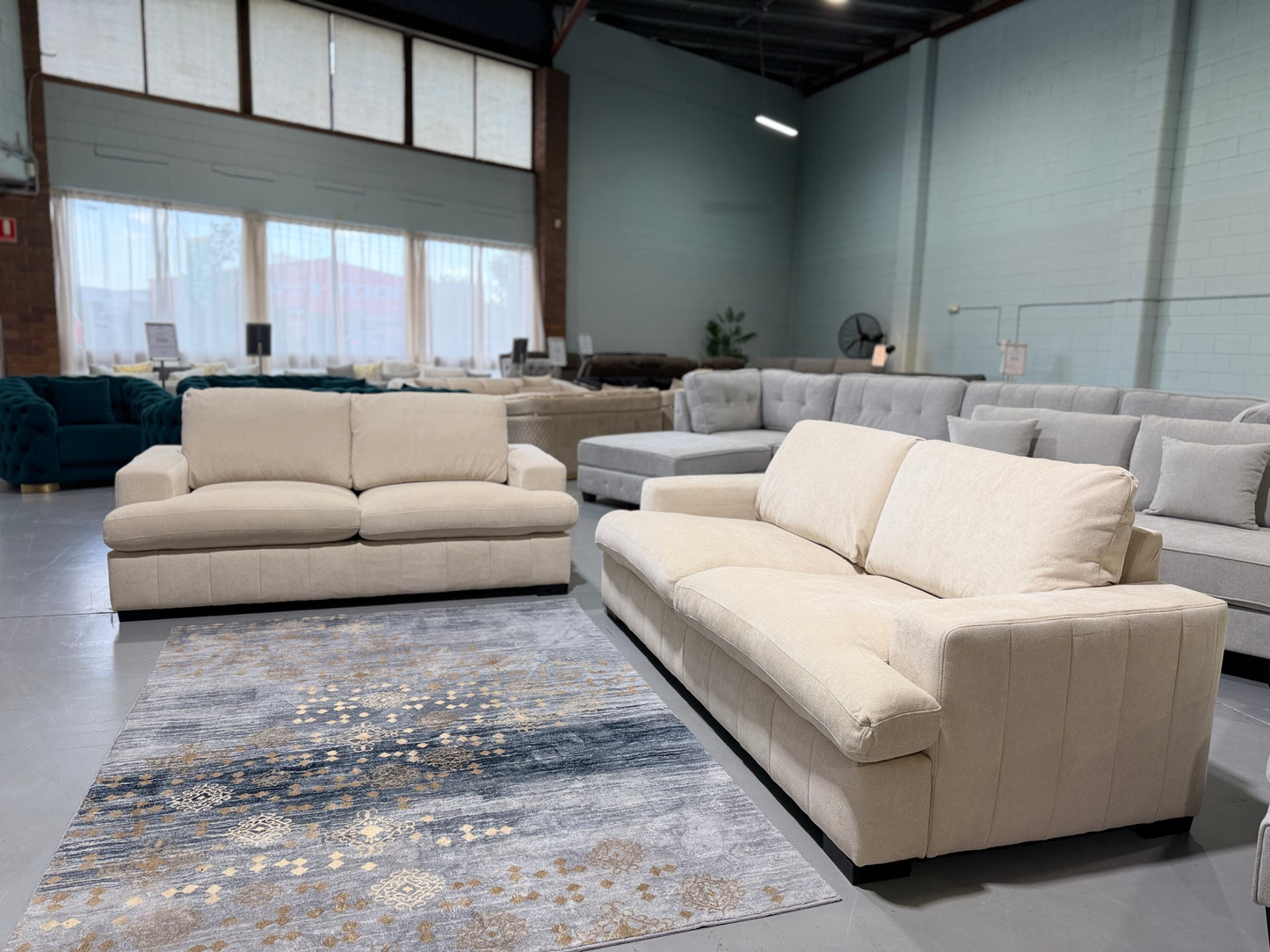 LUKA 3+2 seater fabric sofa set, view 7