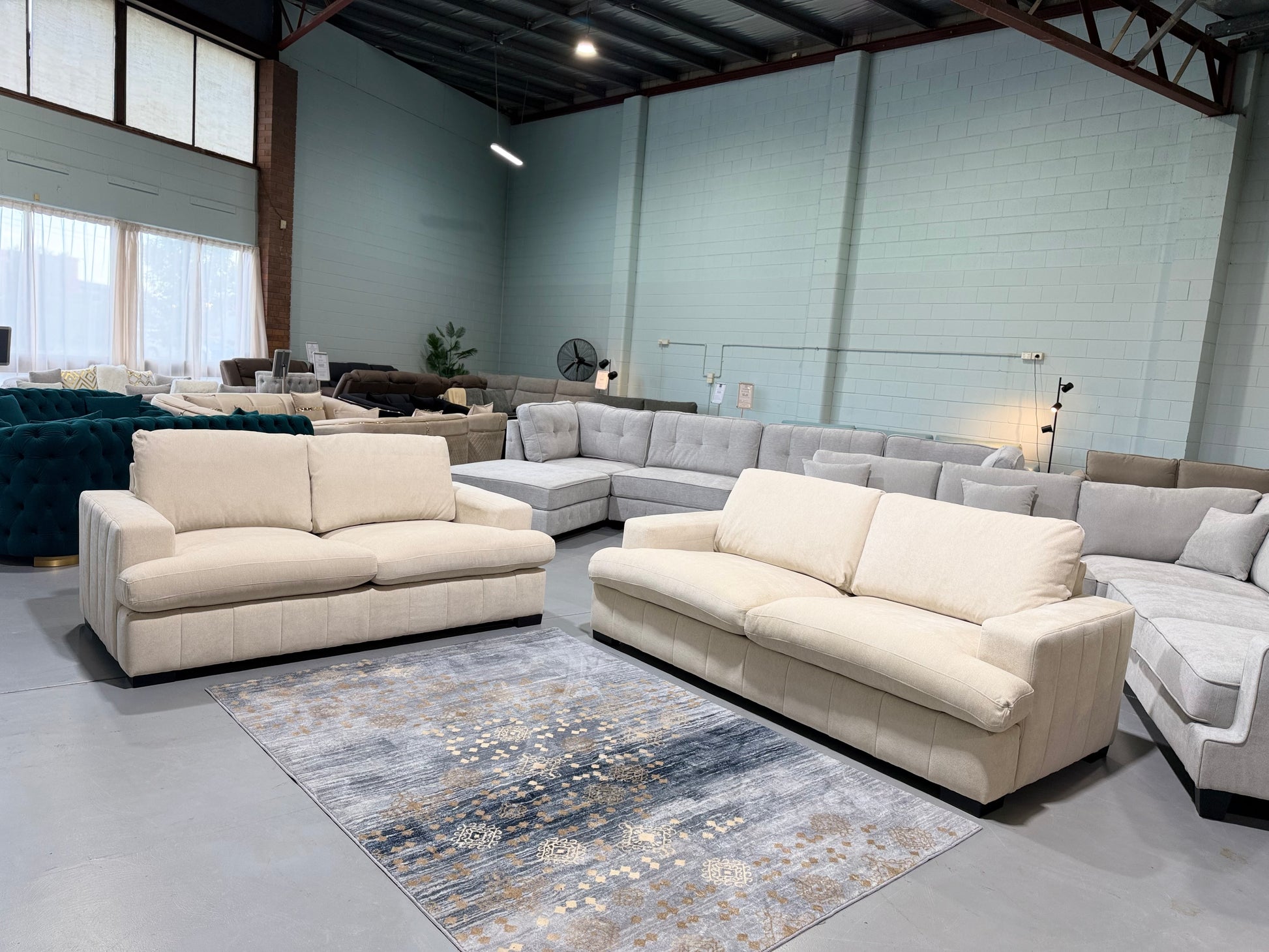 LUKA 3+2 seater fabric sofa set, view 10