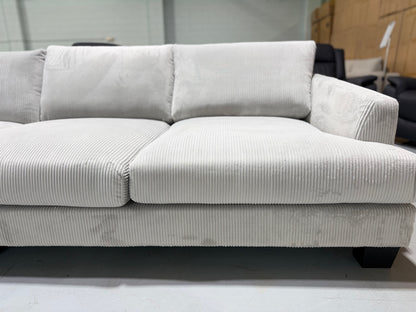 ORION cord fabric modular corner sofa, full layout